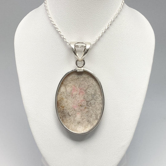 Fossilized Coral Pendant - Rocks and Gems Canada