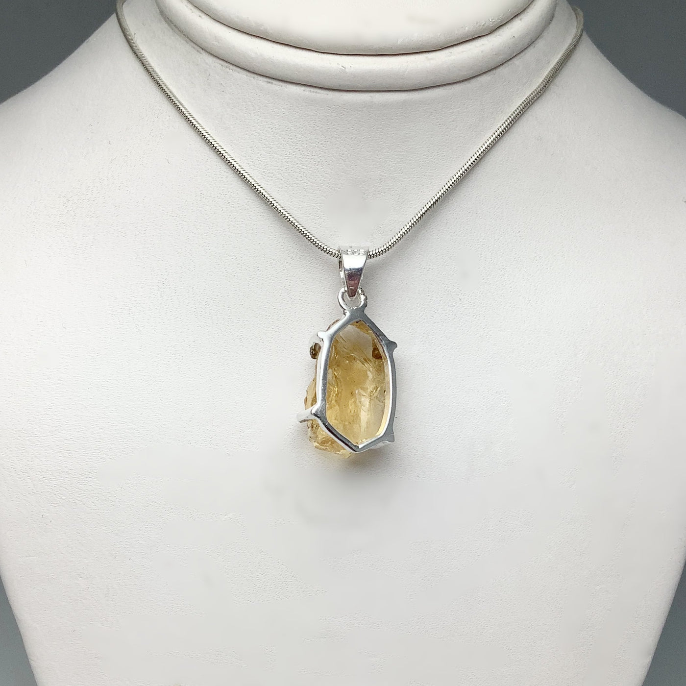 Raw Citrine Pendant