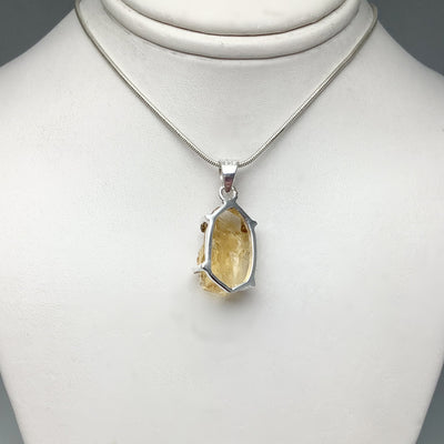 Raw Citrine Pendant