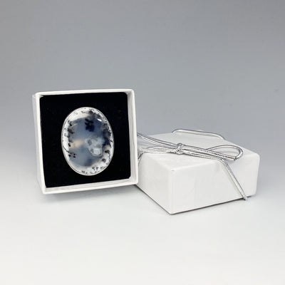 Dendritic Opal Ring