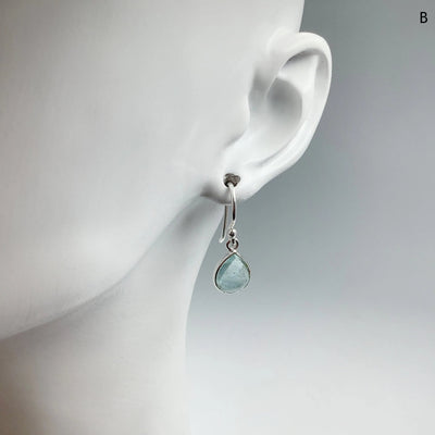 Aquamarine Dangle Earrings