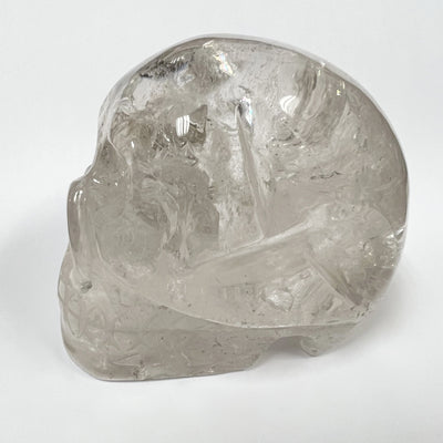 Carved Quartz Crystal Skull