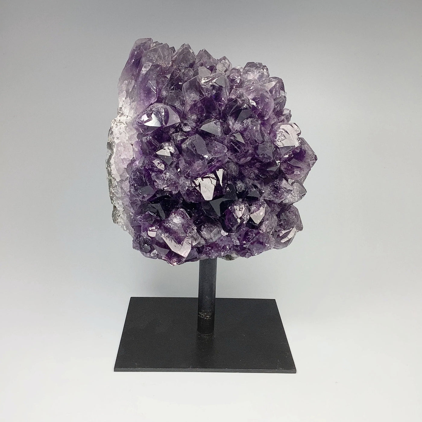 Amethyst Druze Cluster on Stand