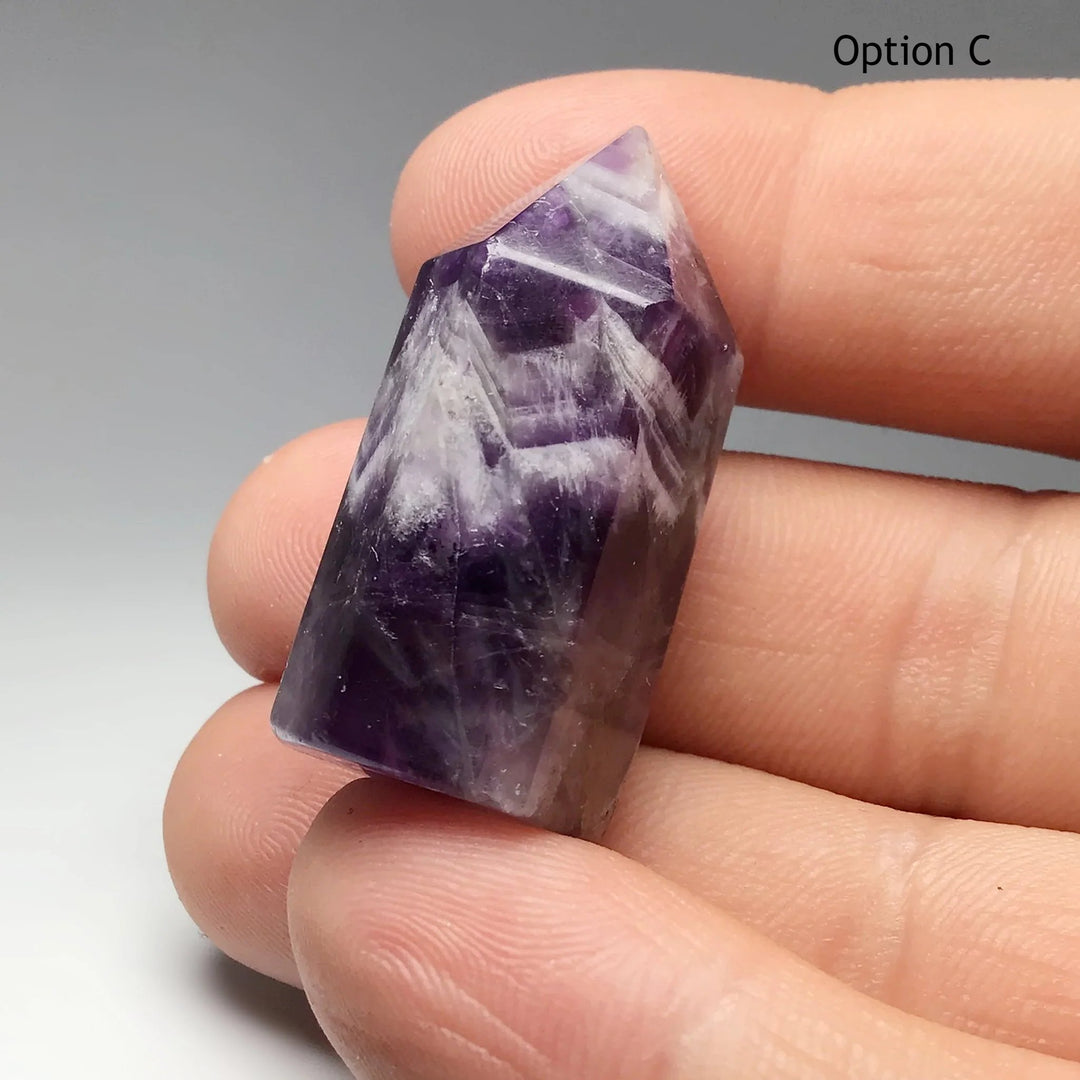 Chevron Amethyst Point - Rocks and Gems Canada