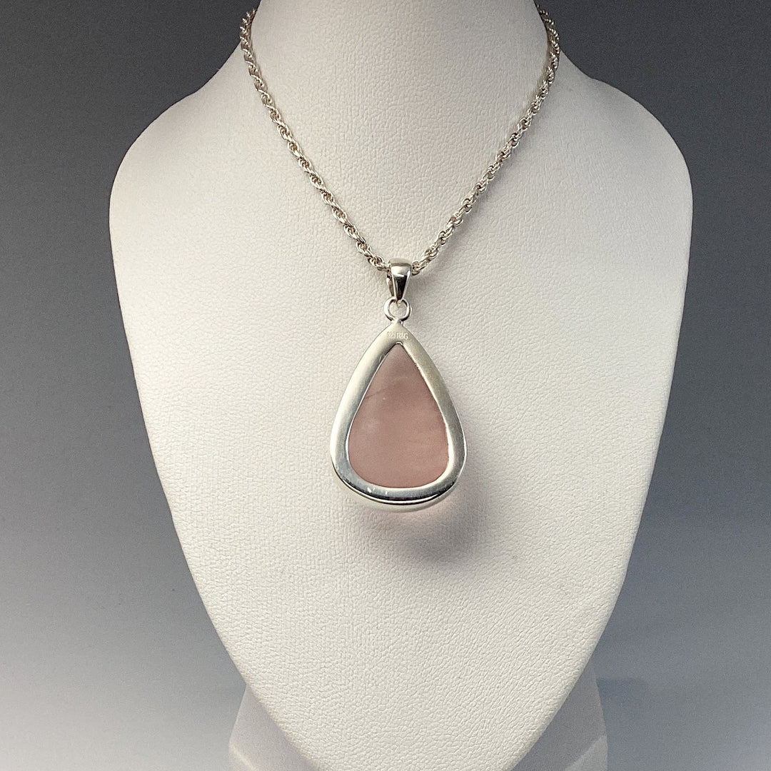 Rose Quartz Pendant - Rocks and Gems Canada