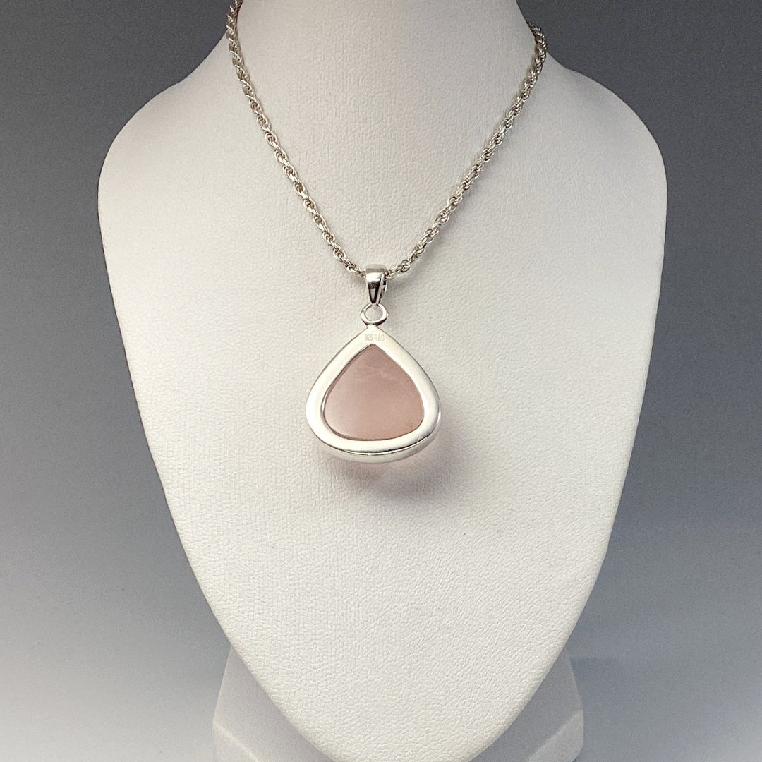 Rose Quartz Pendant - Rocks and Gems Canada