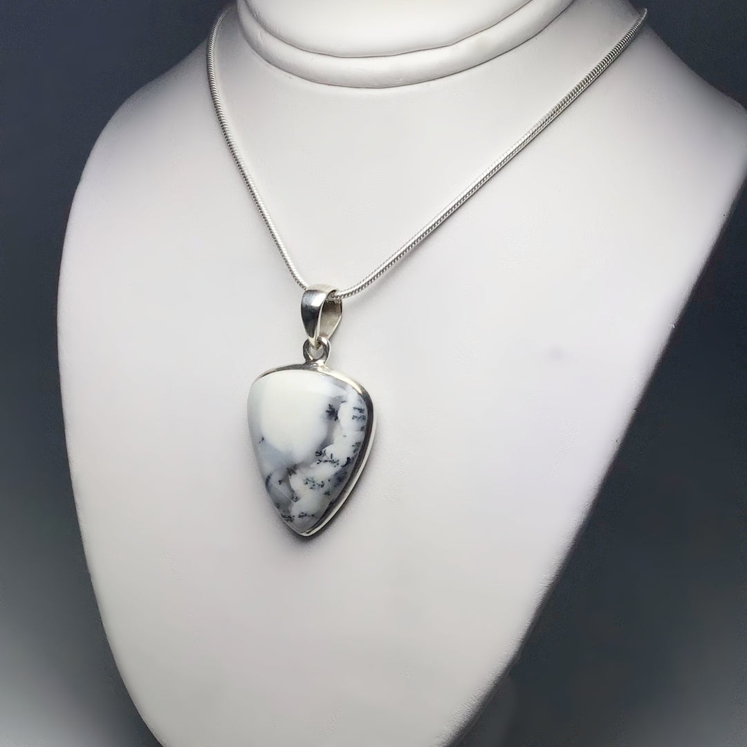 Dendritic Opal Pendant - Rocks and Gems Canada