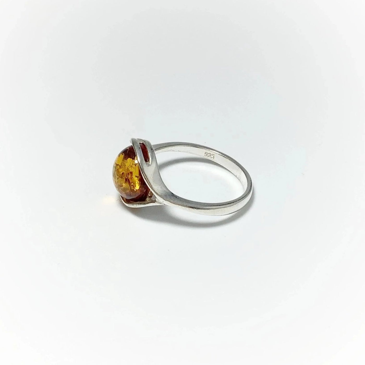 Cognac Amber Ring