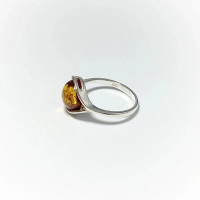 Cognac Amber Ring
