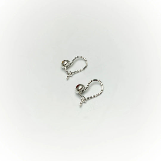 Cognac Amber Dangle Earrings - Rocks and Gems Canada