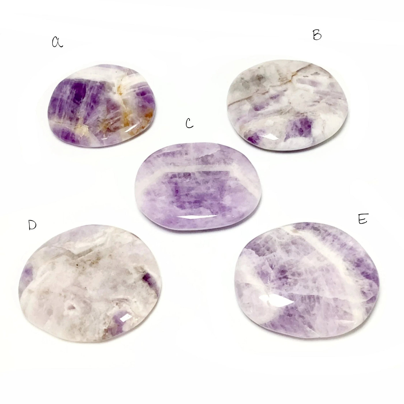 Chevron Amethyst Touch Stone at $29 Each