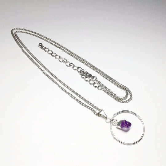 Amethyst Necklace - Rocks and Gems Canada