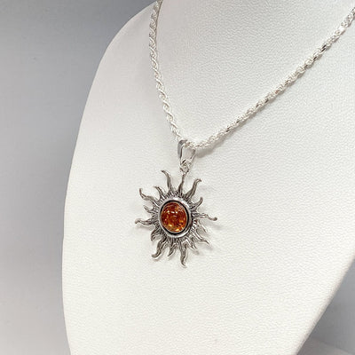 Cognac Amber Pendant