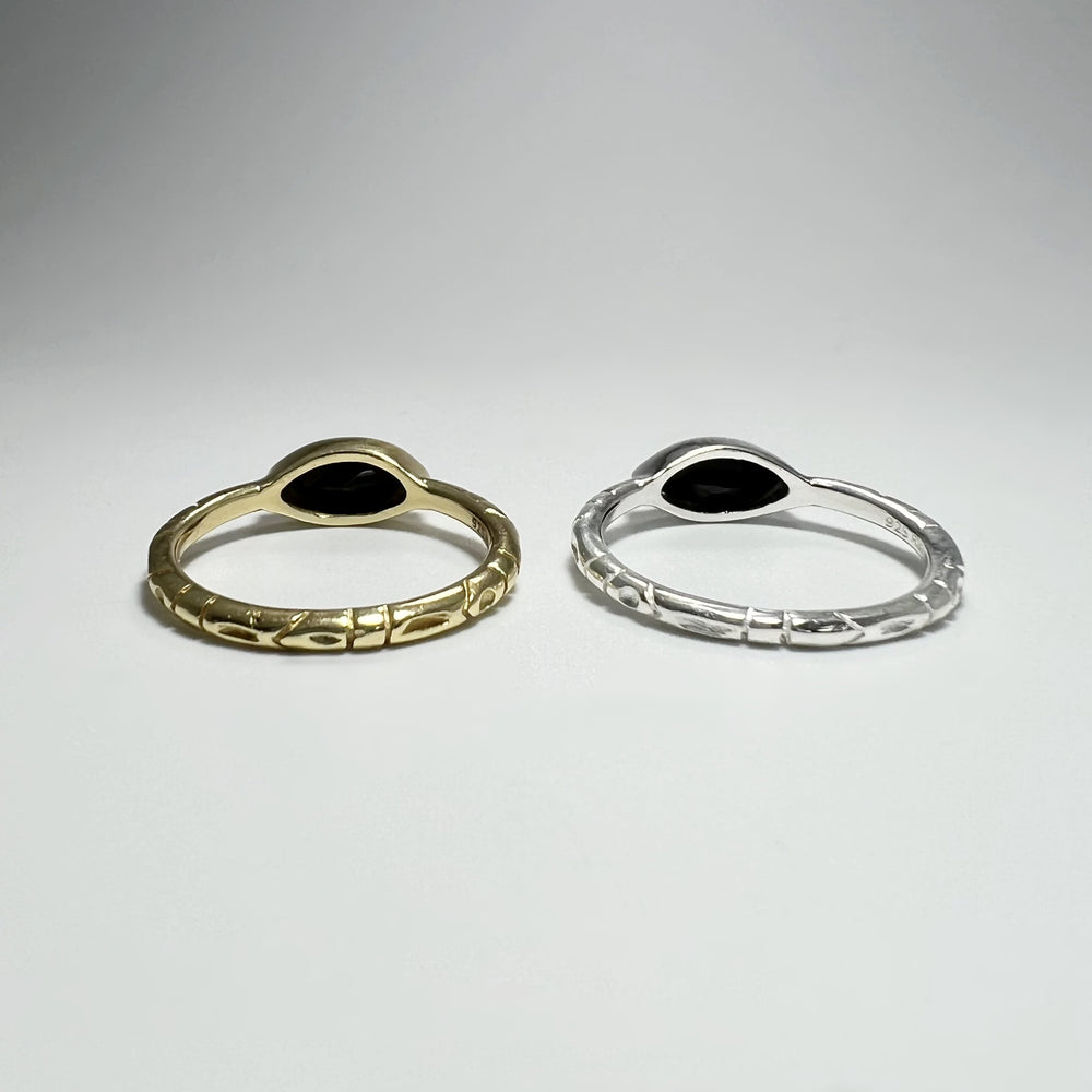 Black Onyx Ring - Rocks and Gems Canada