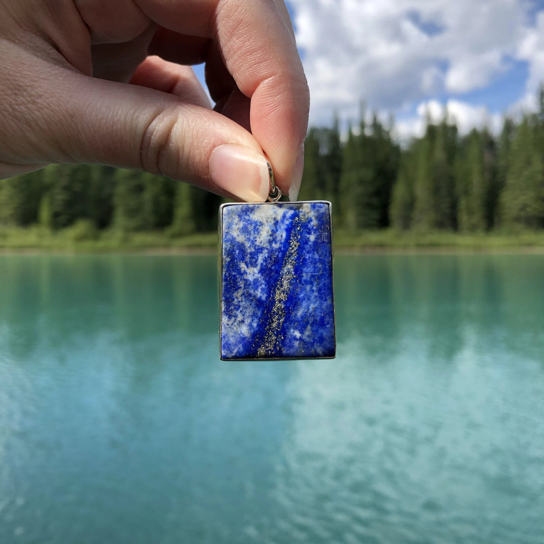 Lapis Lazuli Pendant - Rocks and Gems Canada