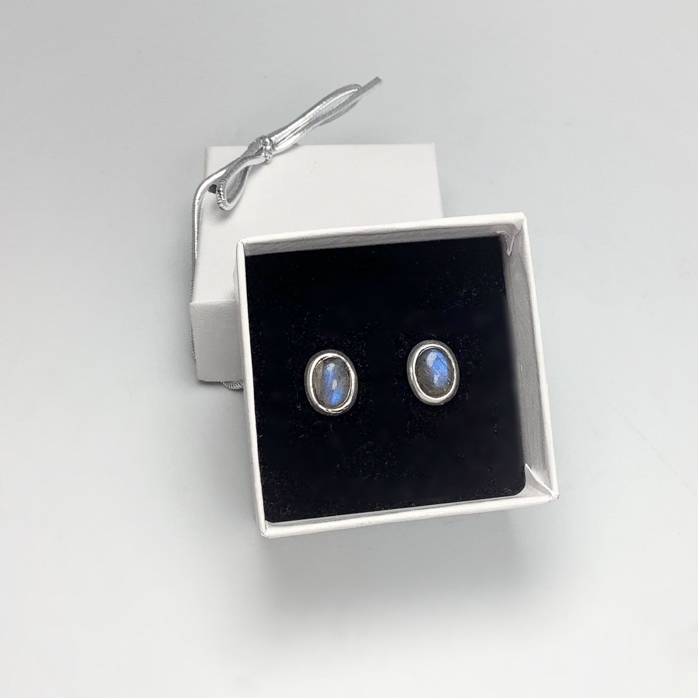 Labradorite Stud Earrings