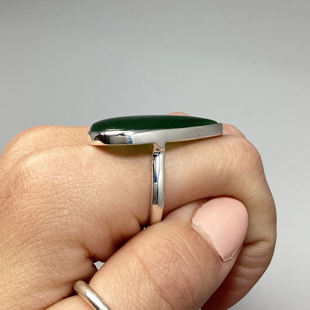 Canadian Jade Ring - Rocks and Gems Canada