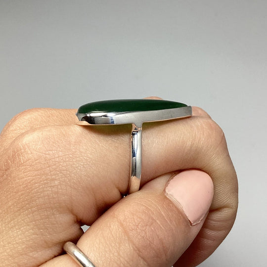 Canadian Jade Ring - Rocks and Gems Canada