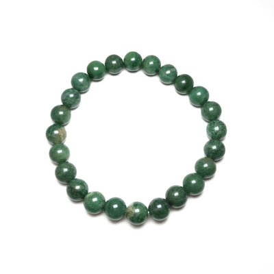 African Jade Beaded Bracelet