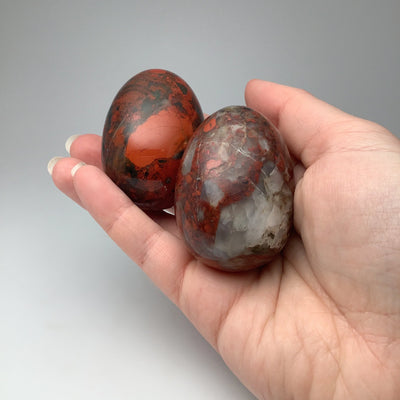 Red Brecciated Jasper Egg
