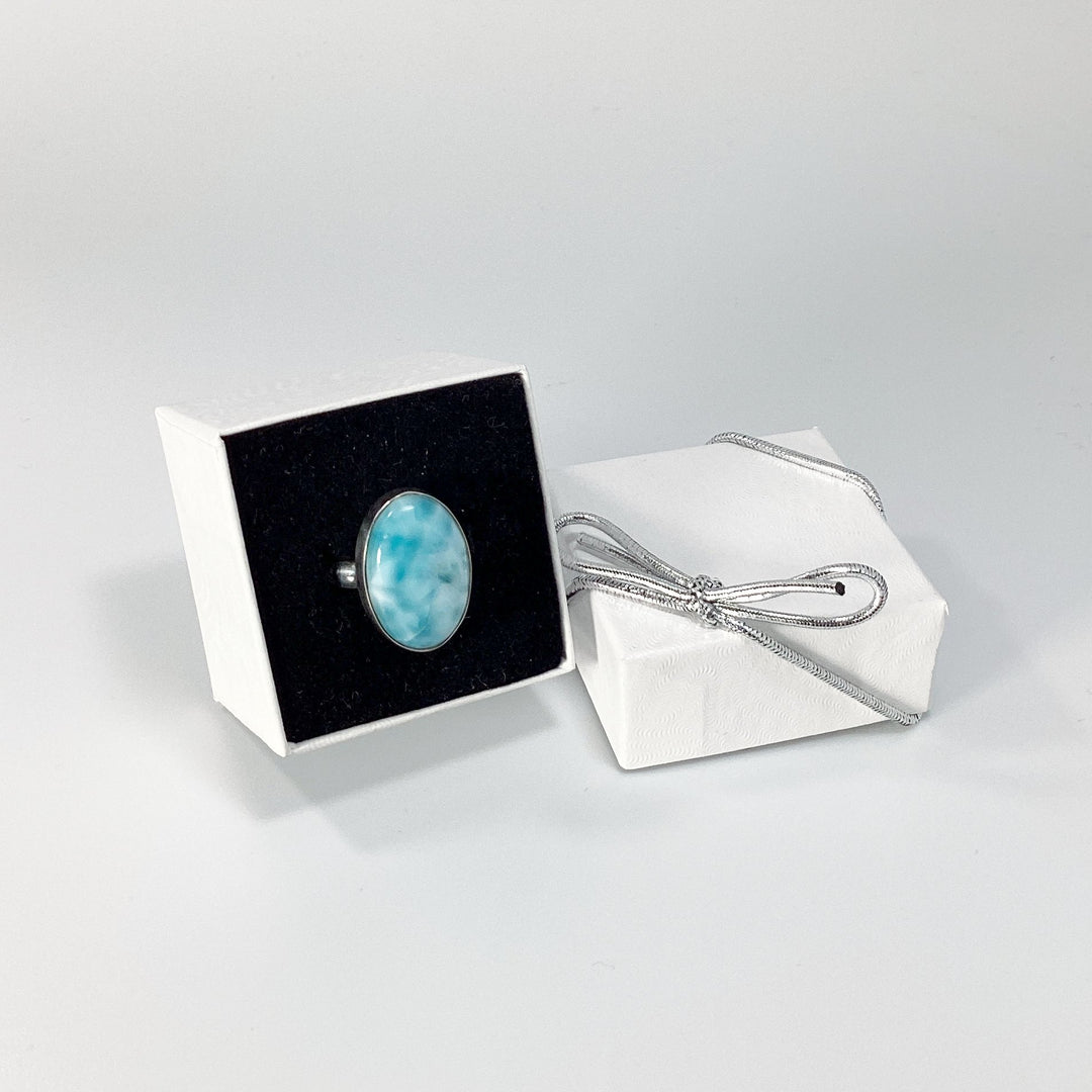 Larimar Ring - Rocks and Gems Canada