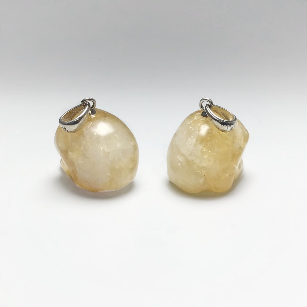 Citrine Skull Pendant - Rocks and Gems Canada