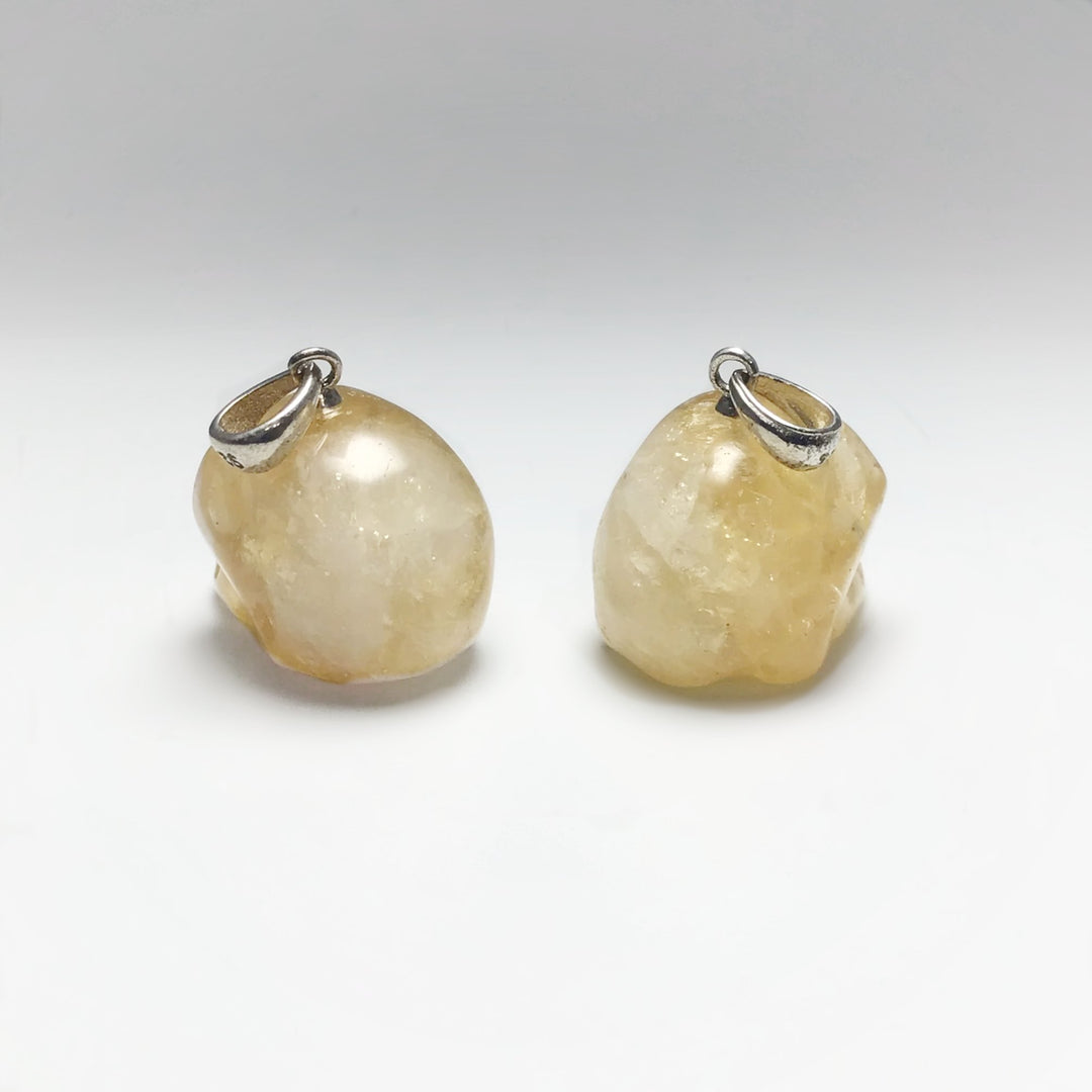 Citrine Skull Pendant - Rocks and Gems Canada