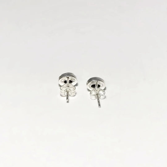 Black Onyx Stud Earrings - Rocks and Gems Canada