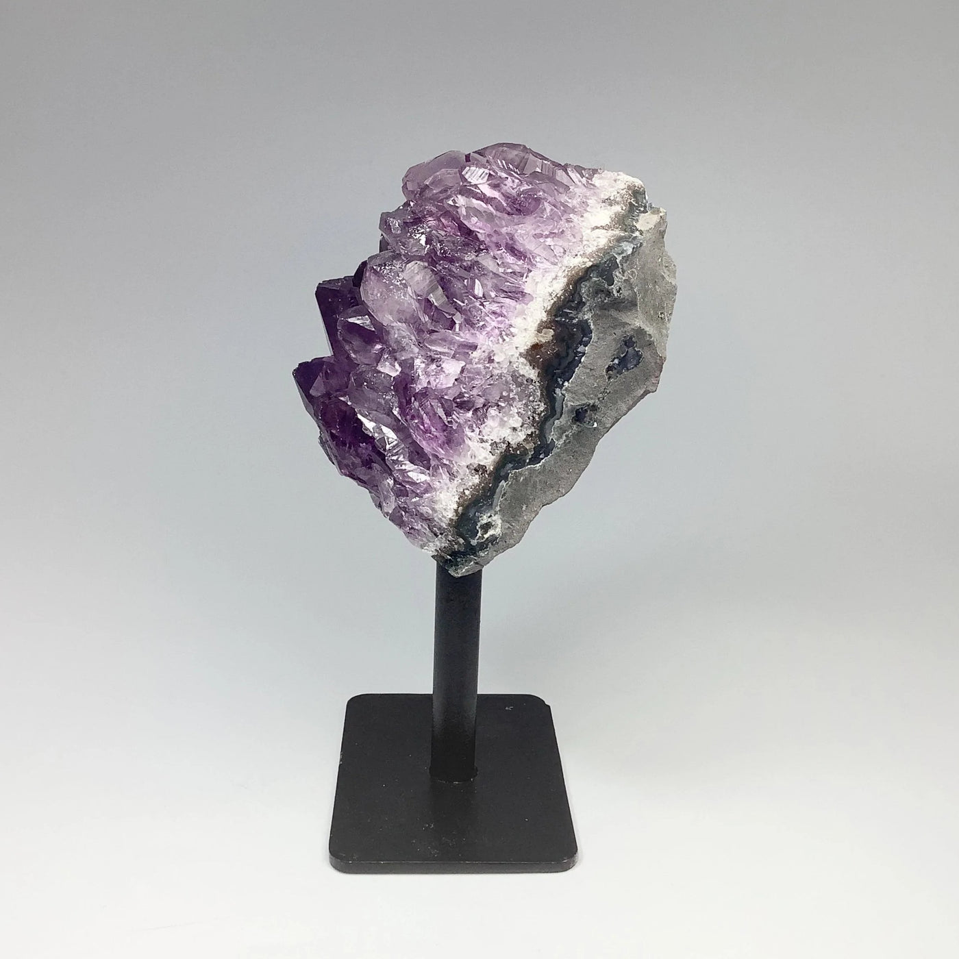 Amethyst Druze Cluster on Stand