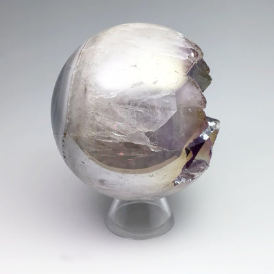 Rainbow Amethyst Geode Sphere