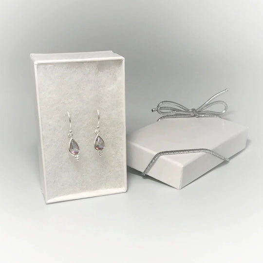 Mystic Topaz Dangle Earrings - Rocks and Gems Canada