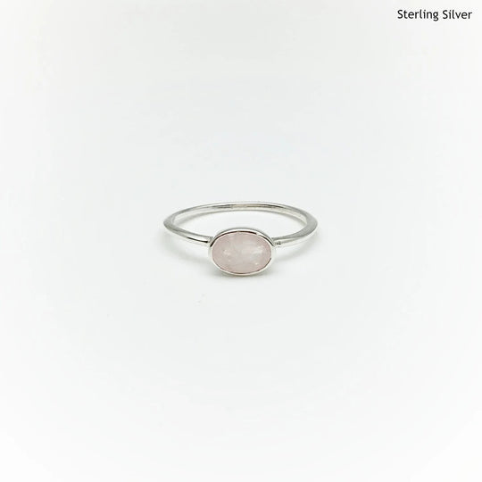 Rose Quartz Ring - Rocks and Gems Canada