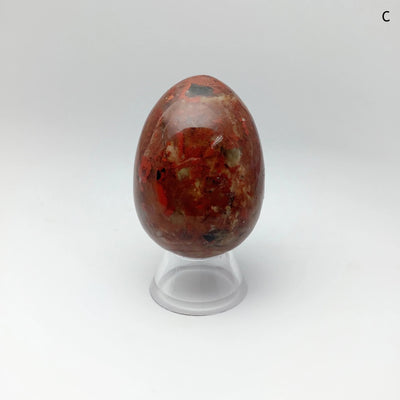 Red Brecciated Jasper Egg