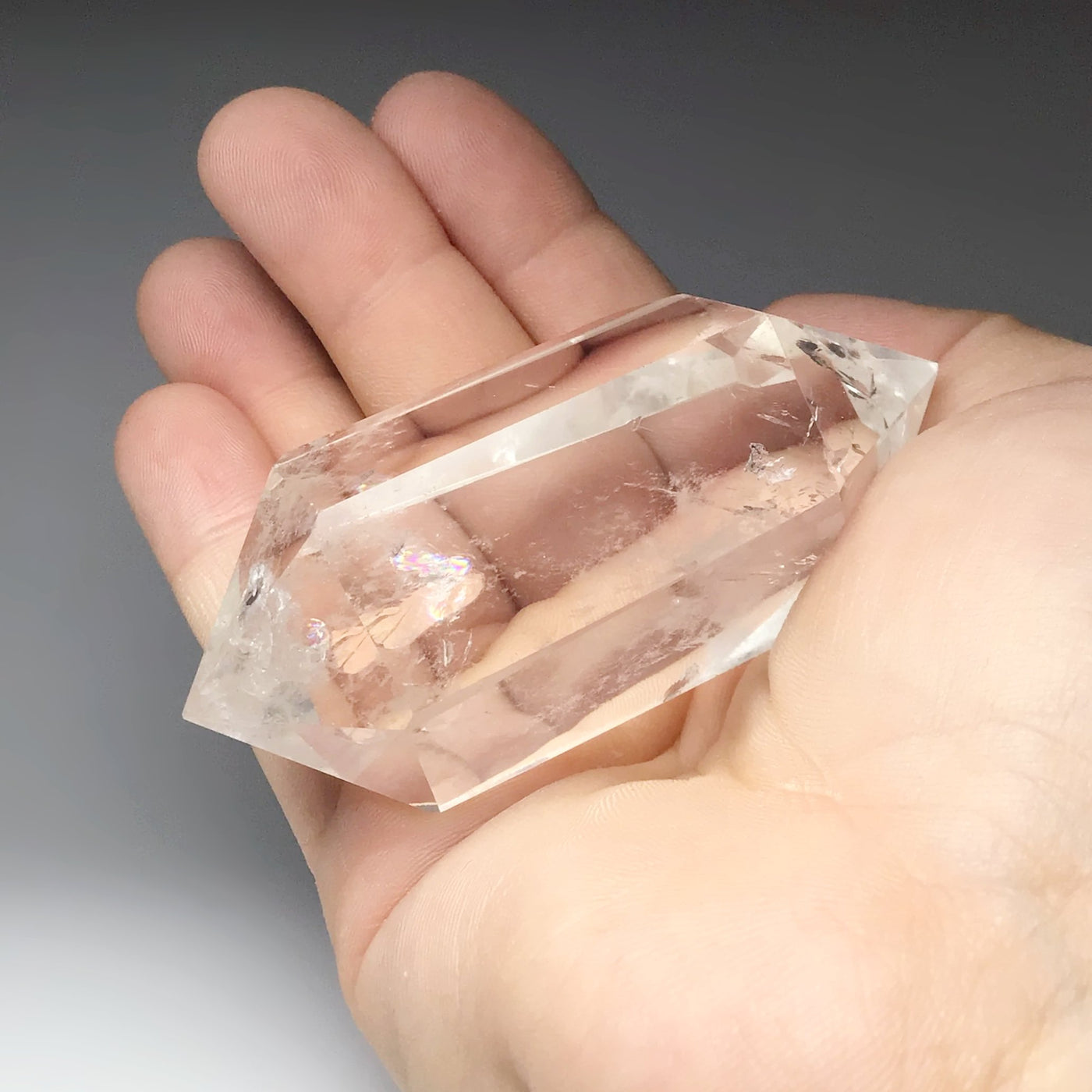 Double Terminated Clear Quartz Point