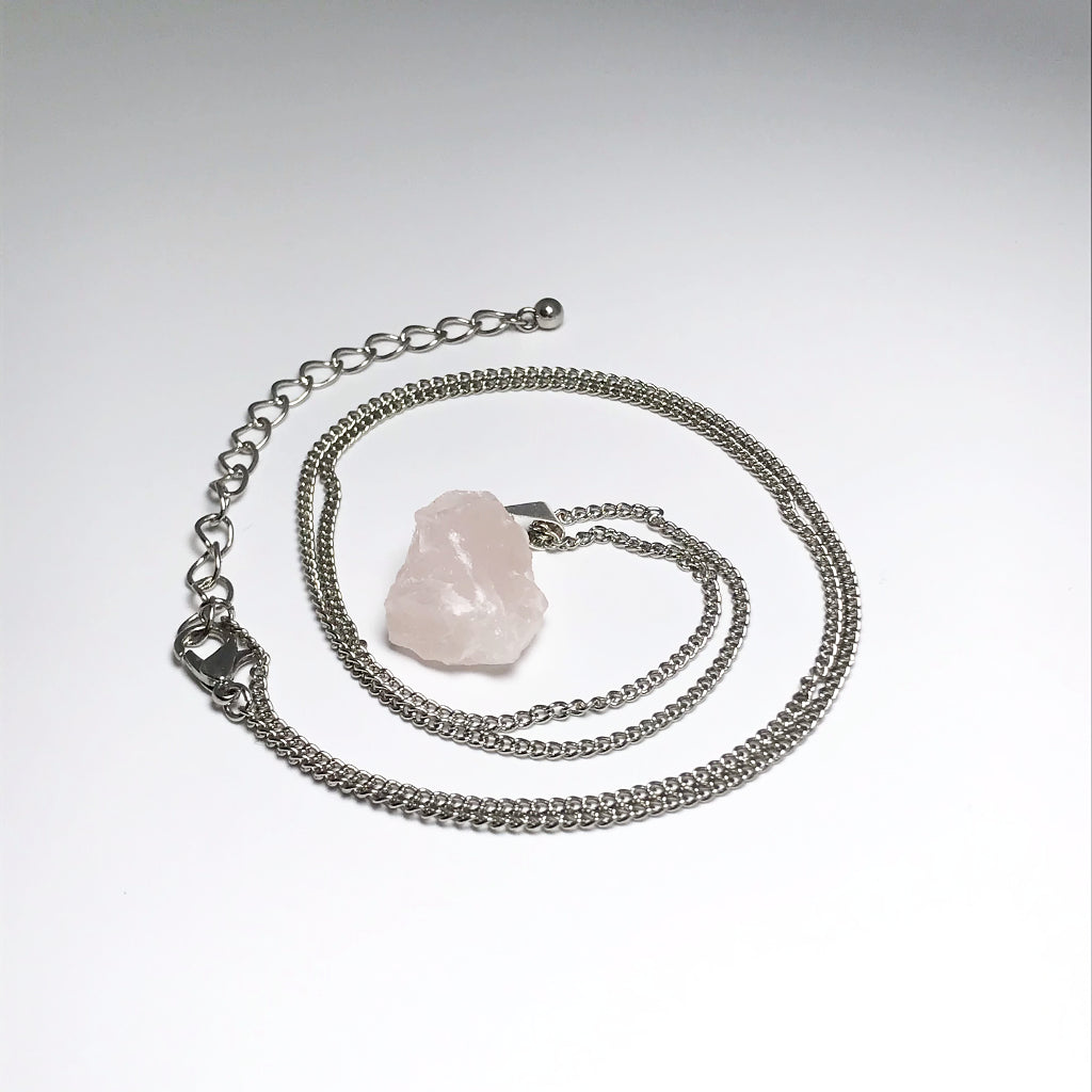 Rough Gemstone Necklace - Rocks and Gems Canada