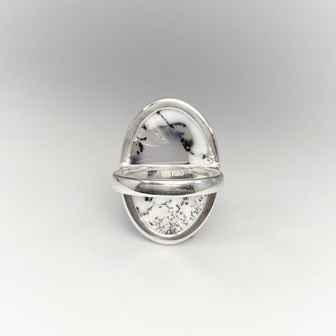 Dendritic Opal Ring - Rocks and Gems Canada