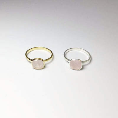 Rose Quartz Ring