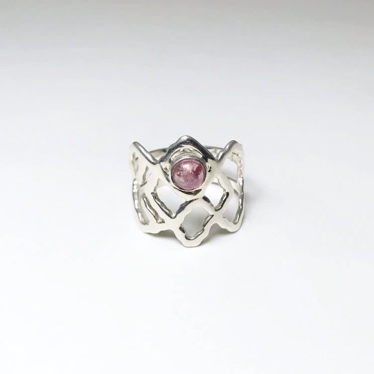 Pink Tourmaline Ring - Rocks and Gems Canada