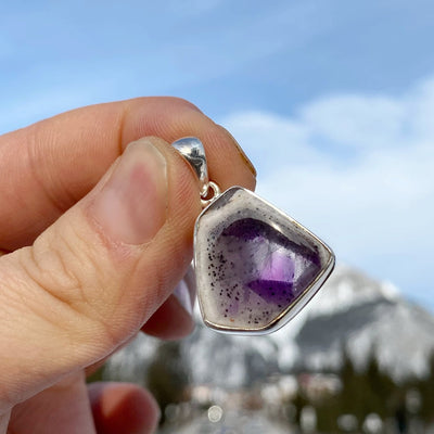 Trapiche Amethyst Pendant