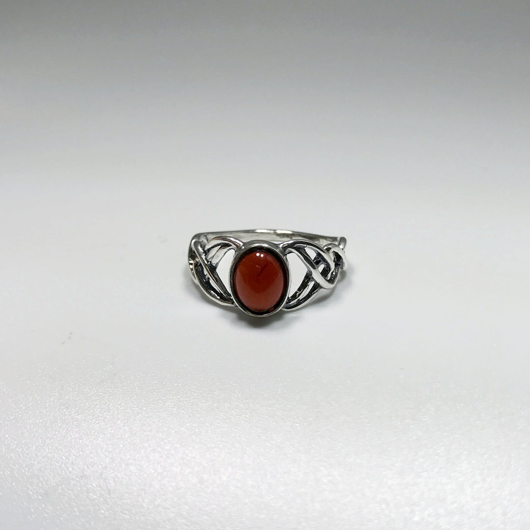 Cognac Amber Ring - Rocks and Gems Canada
