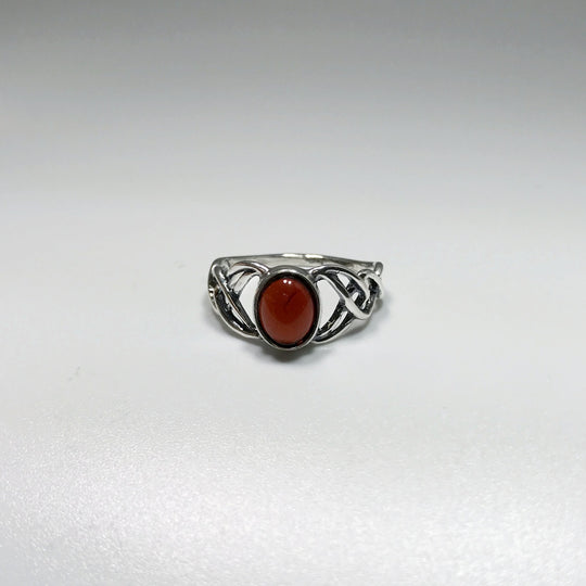 Cognac Amber Ring - Rocks and Gems Canada