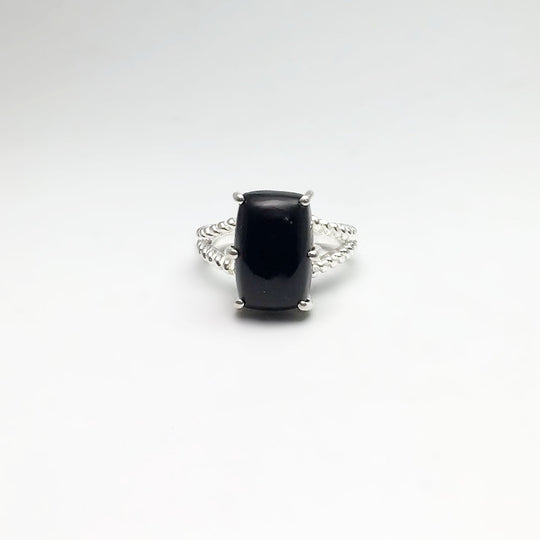 Black Onyx Ring - Rocks and Gems Canada