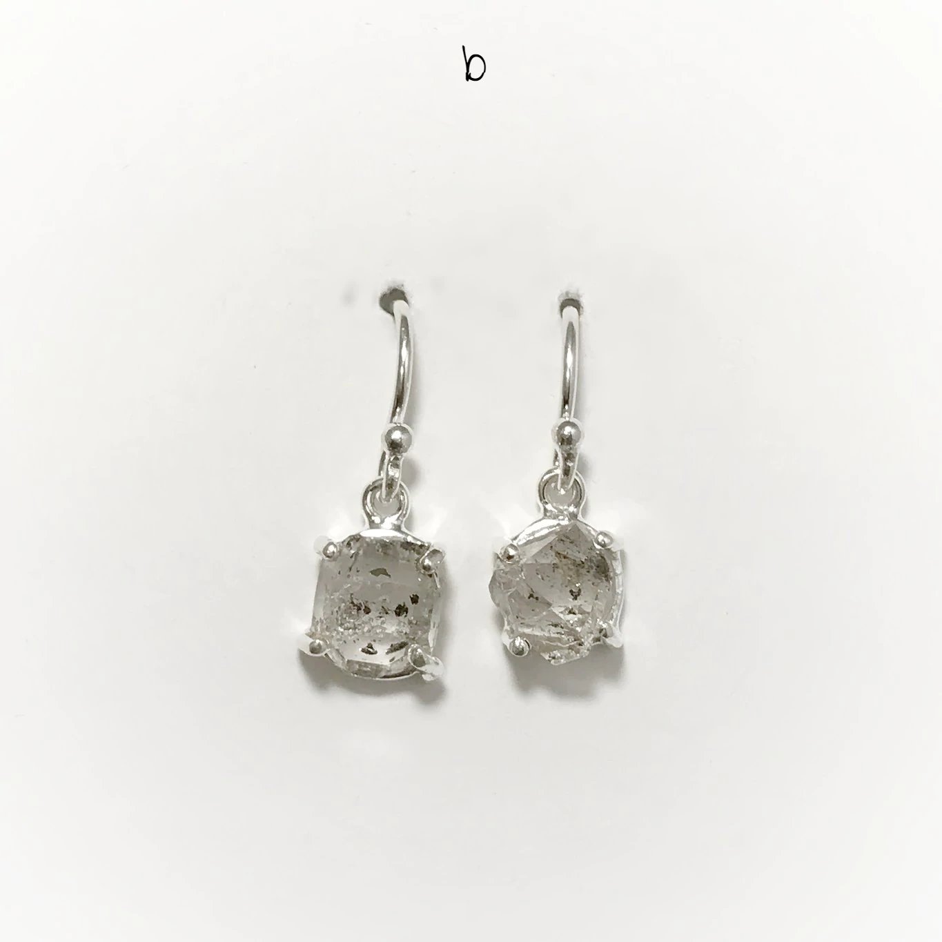 Herkimer Diamond Dangle Earrings at $99 Each