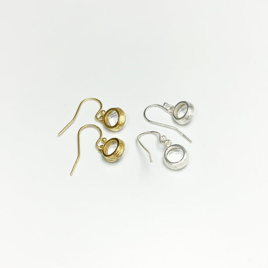 Quartz Dangle Earrings - Rocks and Gems Canada