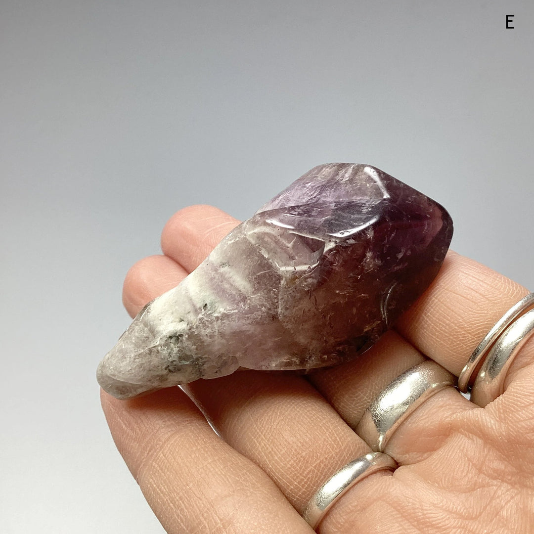 Shadow Chevron Amethyst Point - Rocks and Gems Canada