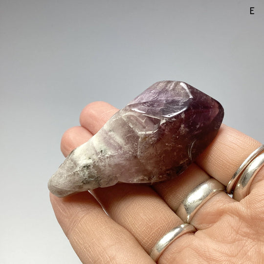 Shadow Chevron Amethyst Point - Rocks and Gems Canada