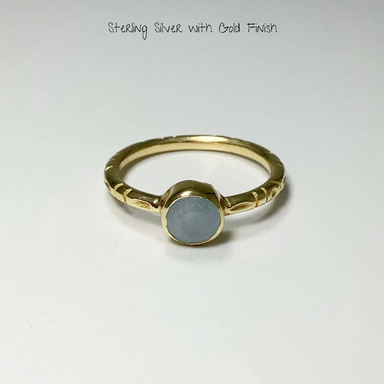 Aquamarine Ring - Rocks and Gems Canada