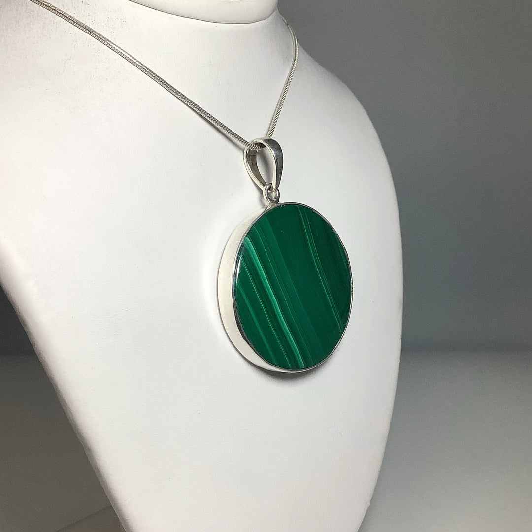 Malachite Pendant - Rocks and Gems Canada