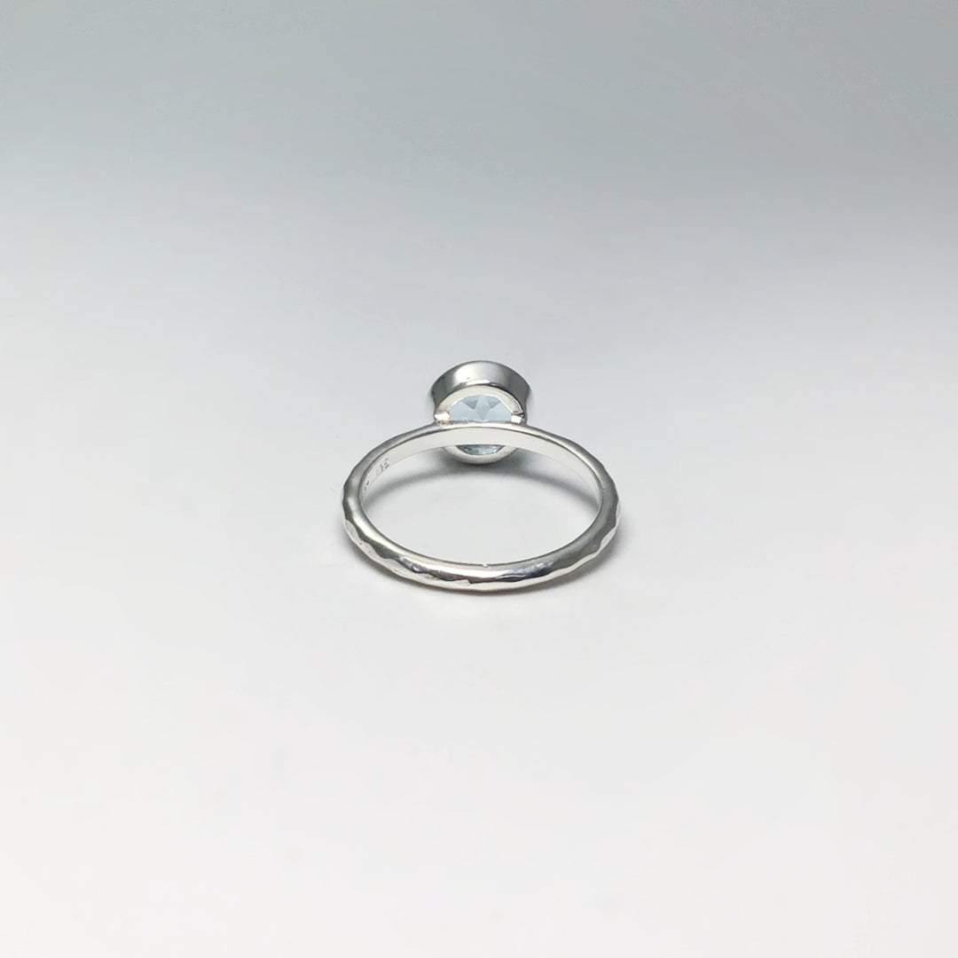 Blue Topaz Ring - Rocks and Gems Canada