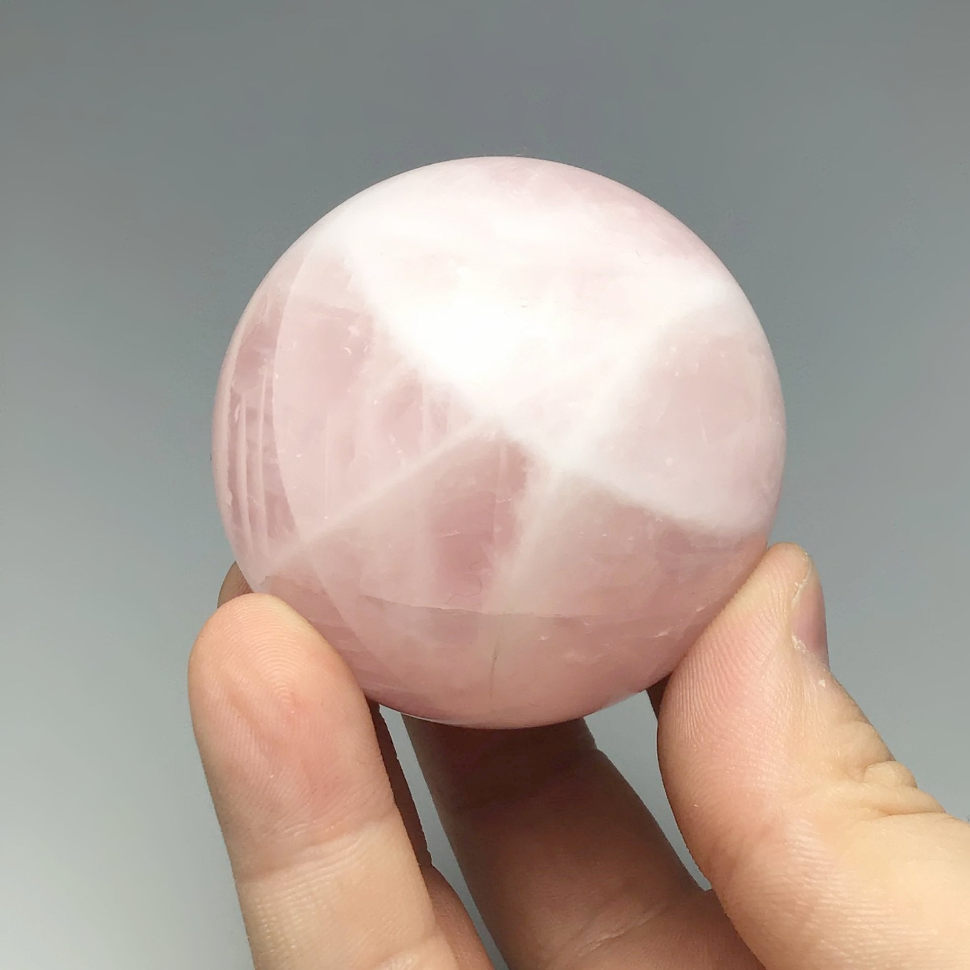 Rose Quartz Sphere - Rocks and Gems Canada